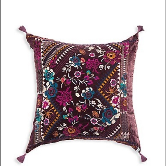 Johnny Was Bedding Johnny Was Velvet Throw Accent Large Pillow